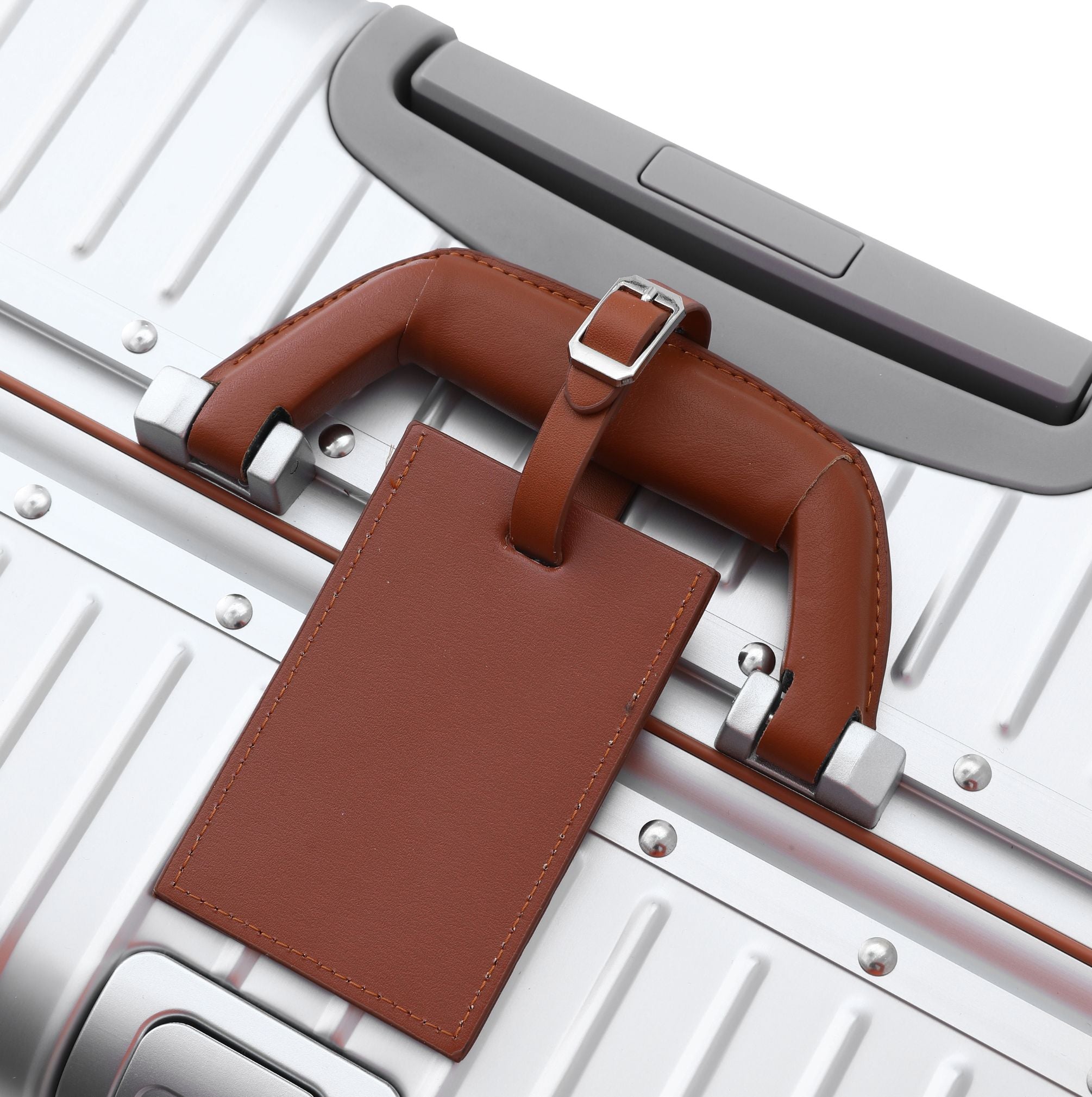 LIMITED LEATHER EDITION ALUMINUM SUITCASE