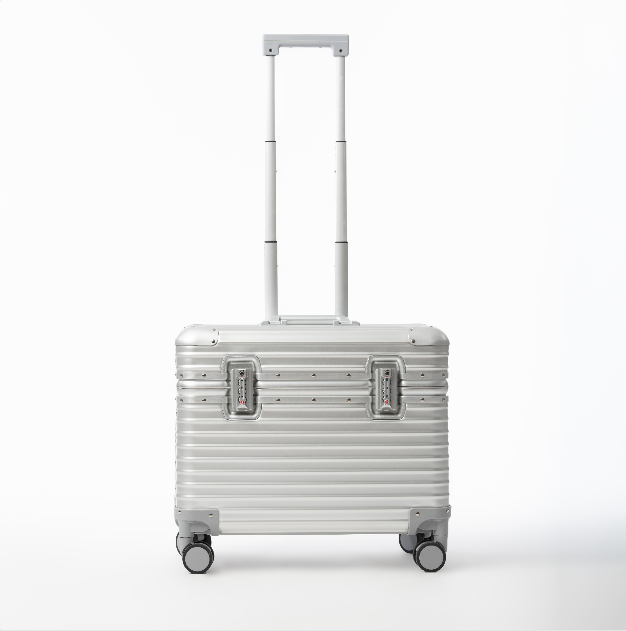ALUMINUM SUITCASE V2 NEW, STRONGER ALUMINIUM & REMOVEABLE WHEELS