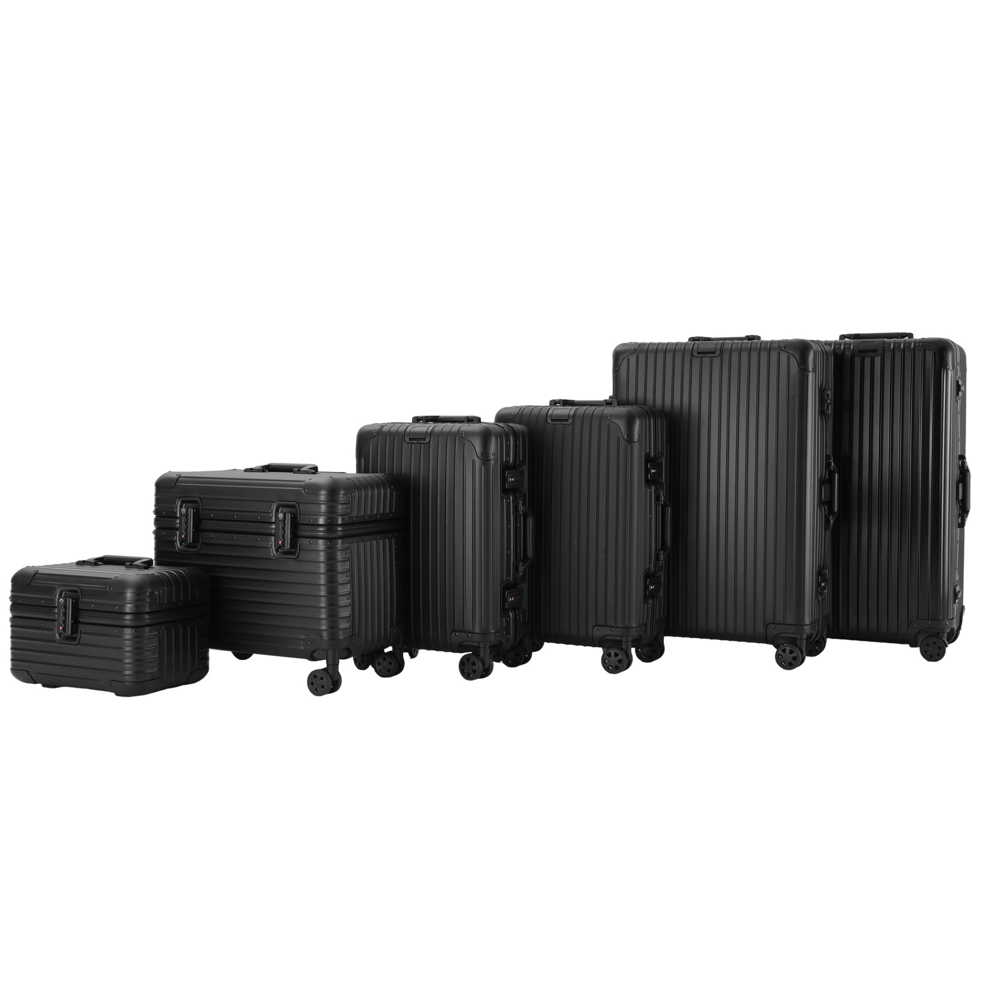 ALUMINUM SUITCASE V2 NEW, STRONGER ALUMINIUM & REMOVEABLE WHEELS