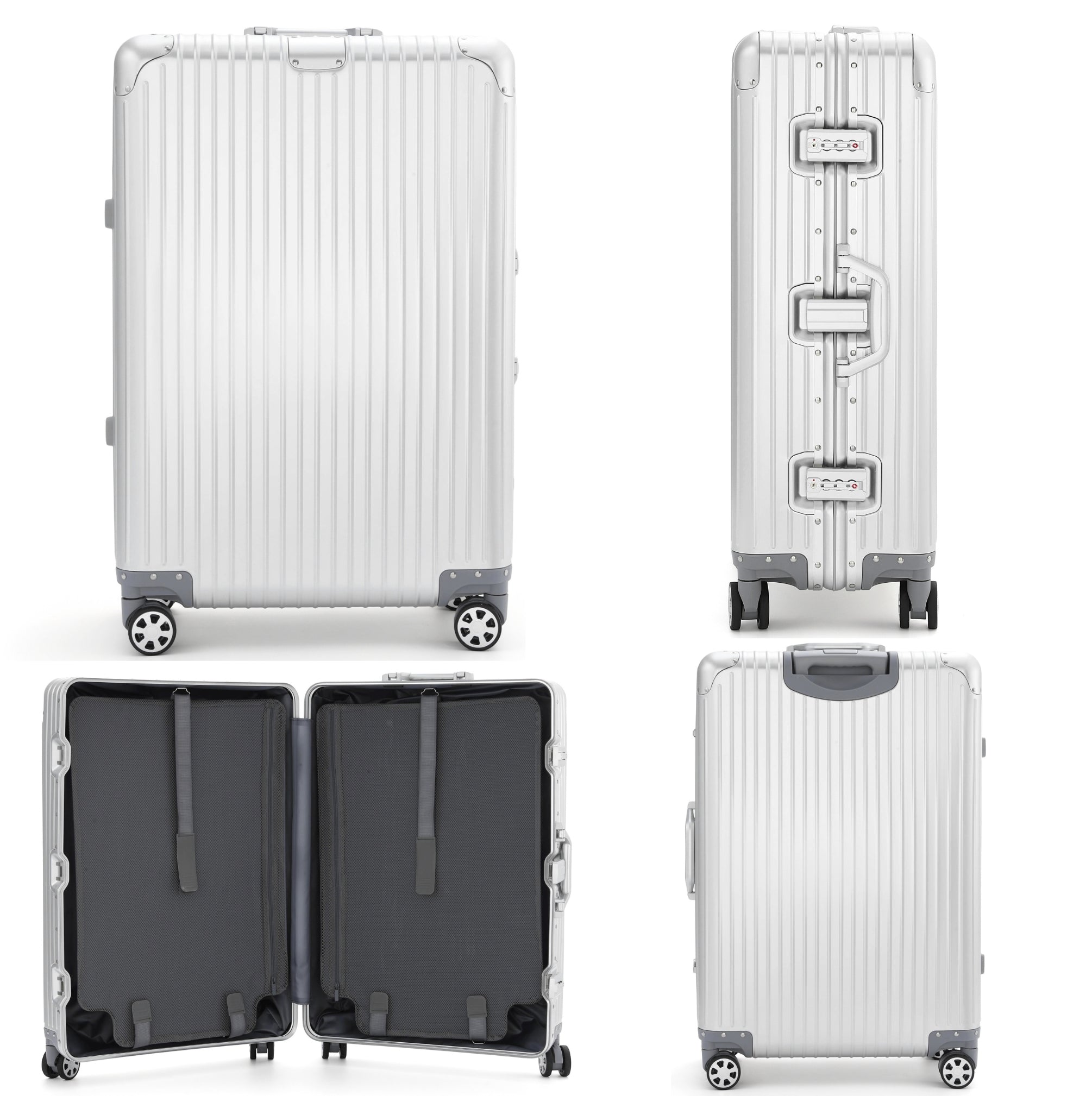モワ トパーズ『ASSIMA』アルミ二ウム・ハンドケース 50L 23L セット ALUMINIUM SUITCASE