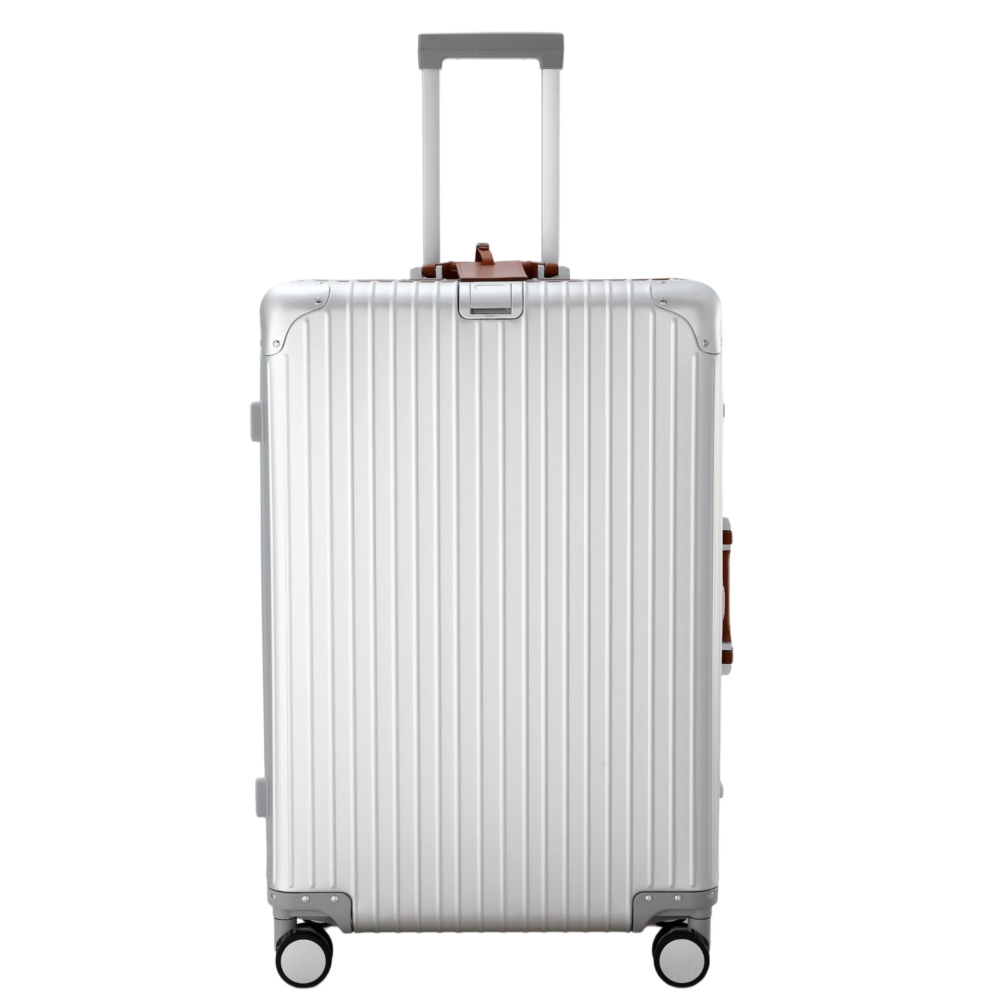 LIMITED LEATHER EDITION ALUMINUM SUITCASE