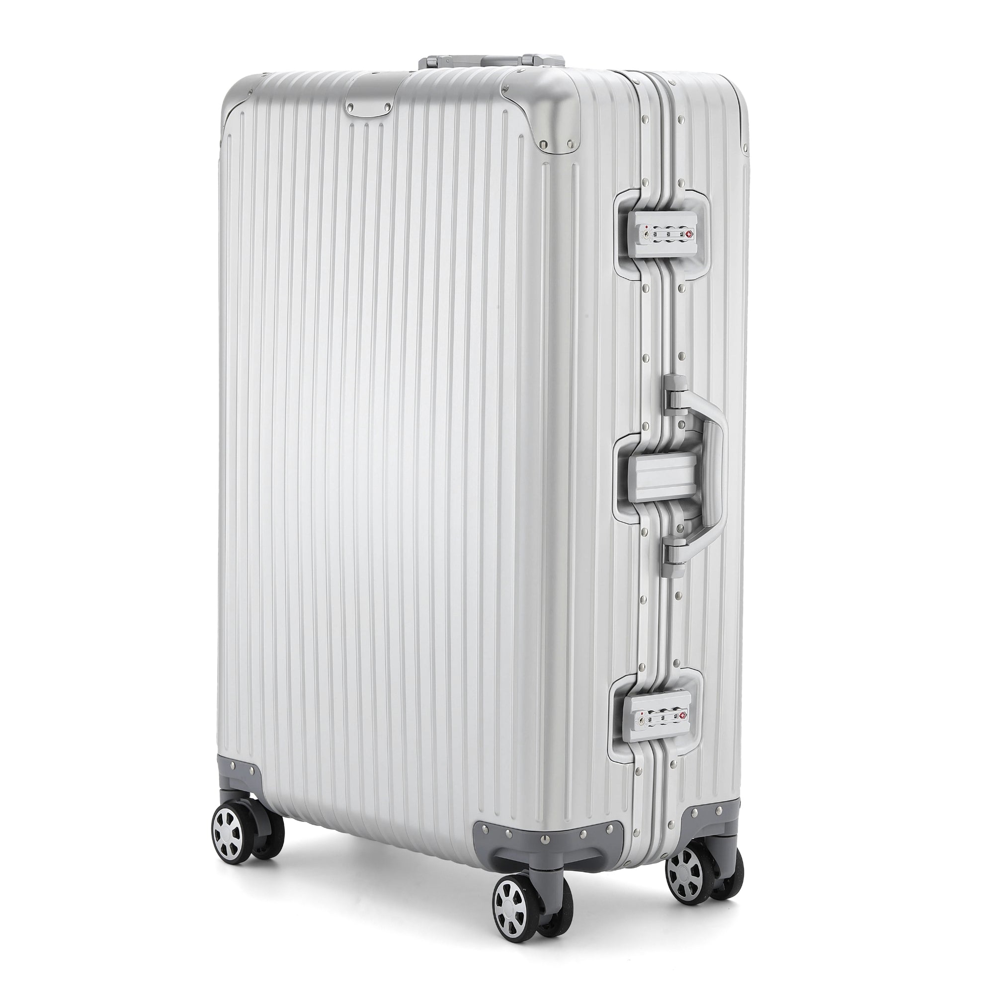 ALUMINUM SUITCASE V2 NEW, STRONGER ALUMINIUM & REMOVEABLE WHEELS