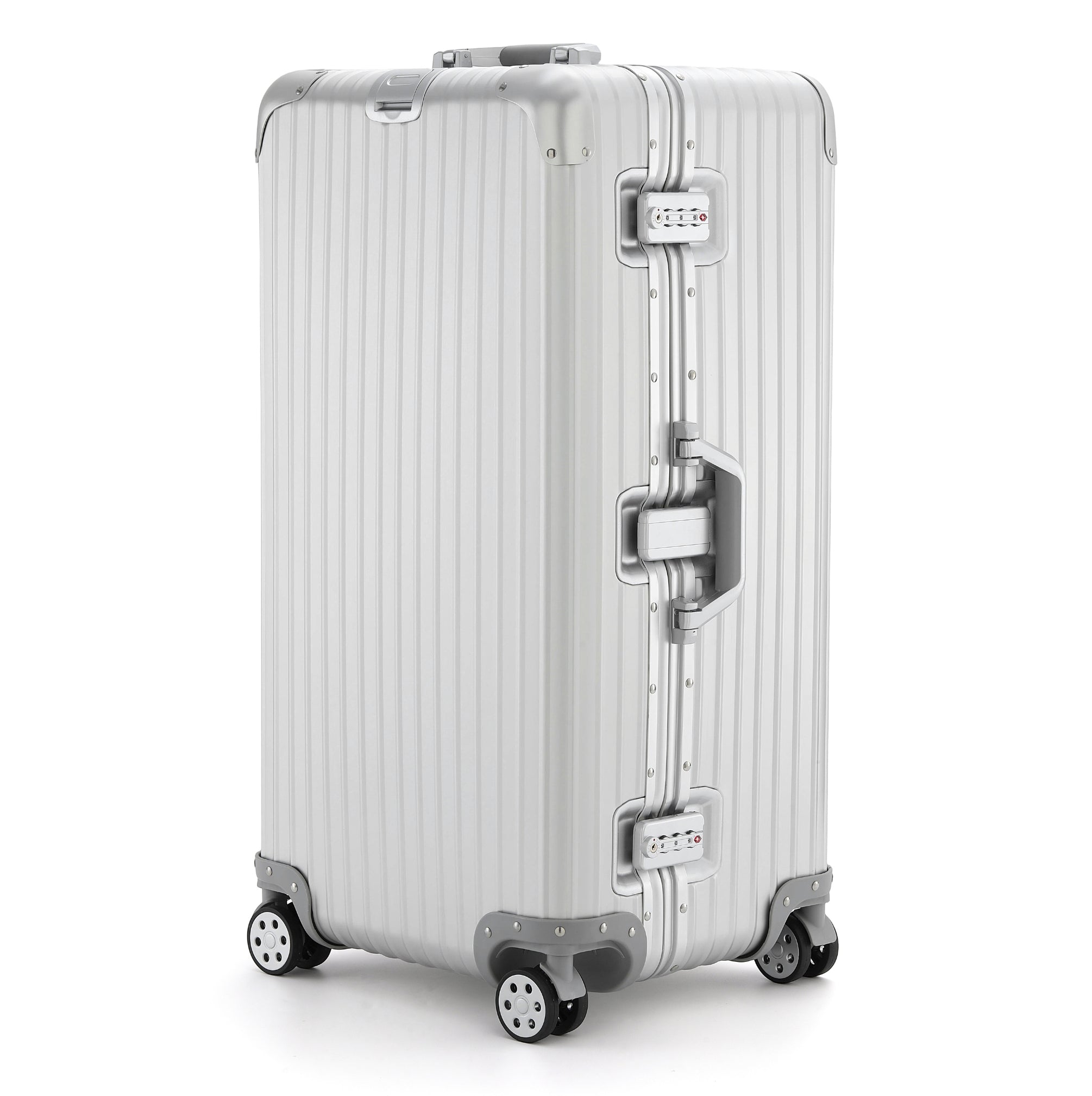 ALUMINUM SUITCASE V2 NEW, STRONGER ALUMINIUM & REMOVEABLE WHEELS