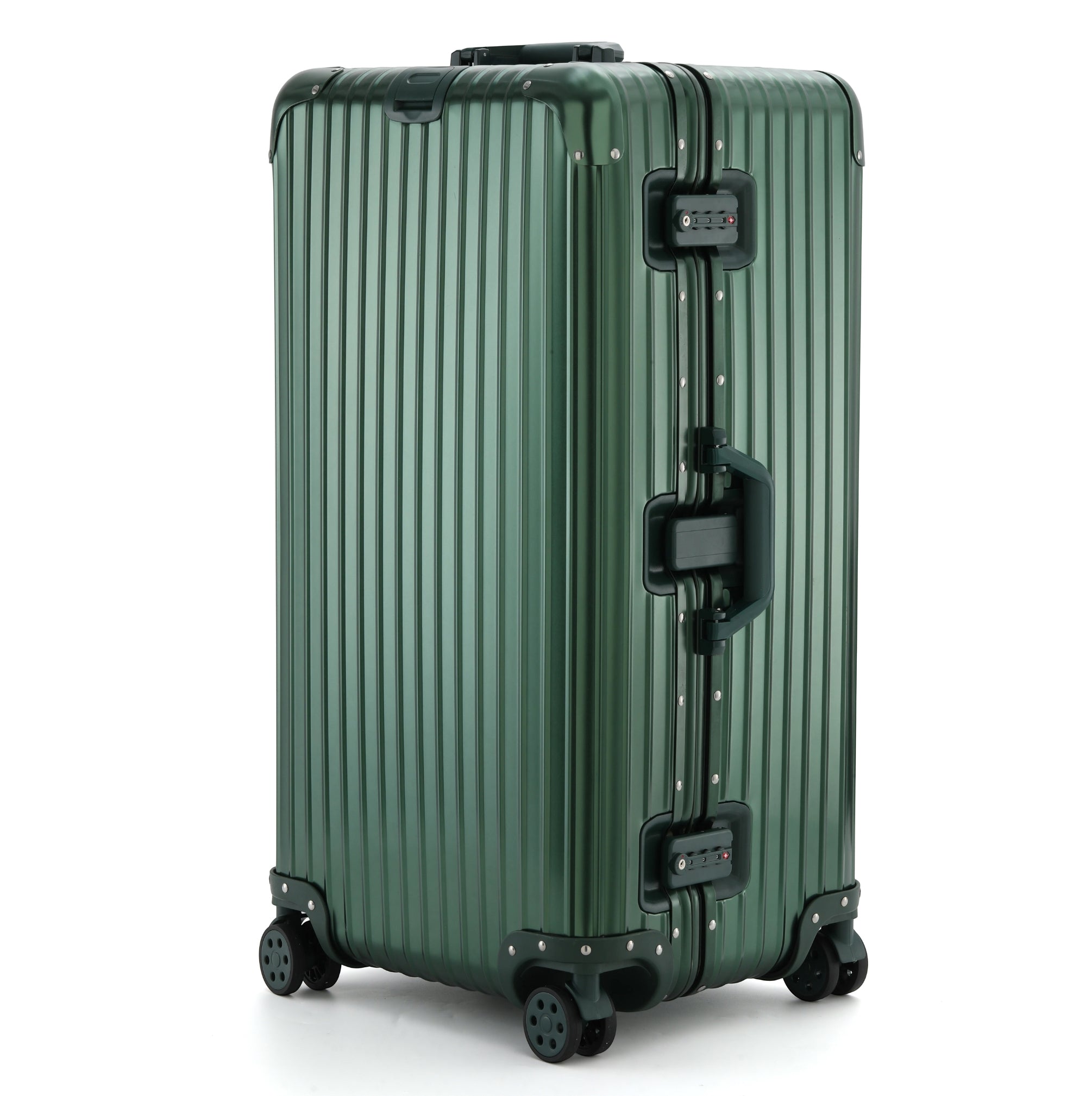 ALUMINUM SUITCASE V2 NEW, STRONGER ALUMINIUM & REMOVEABLE WHEELS